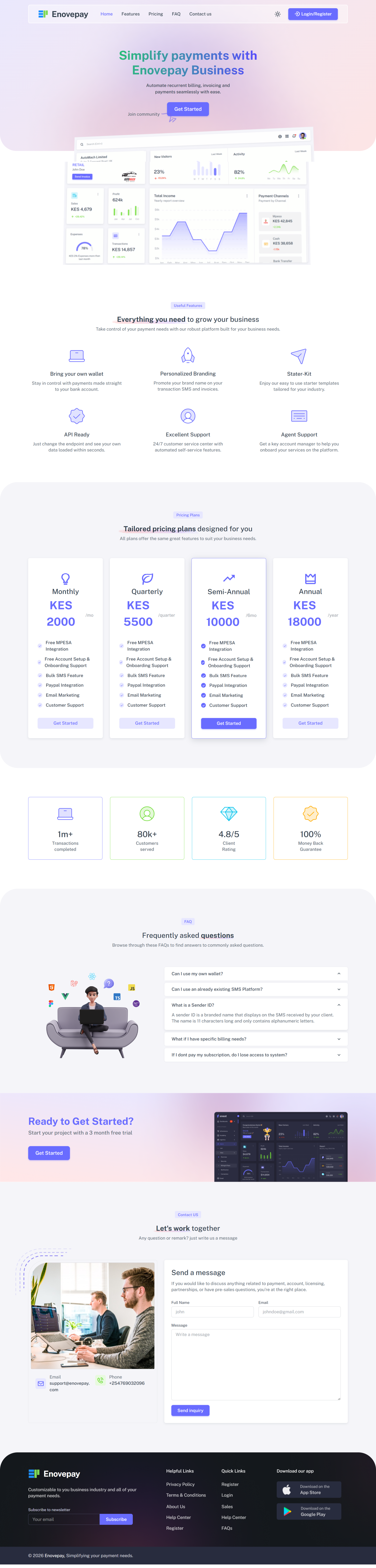 Multi-Tenant Billing & Invoicing Platform