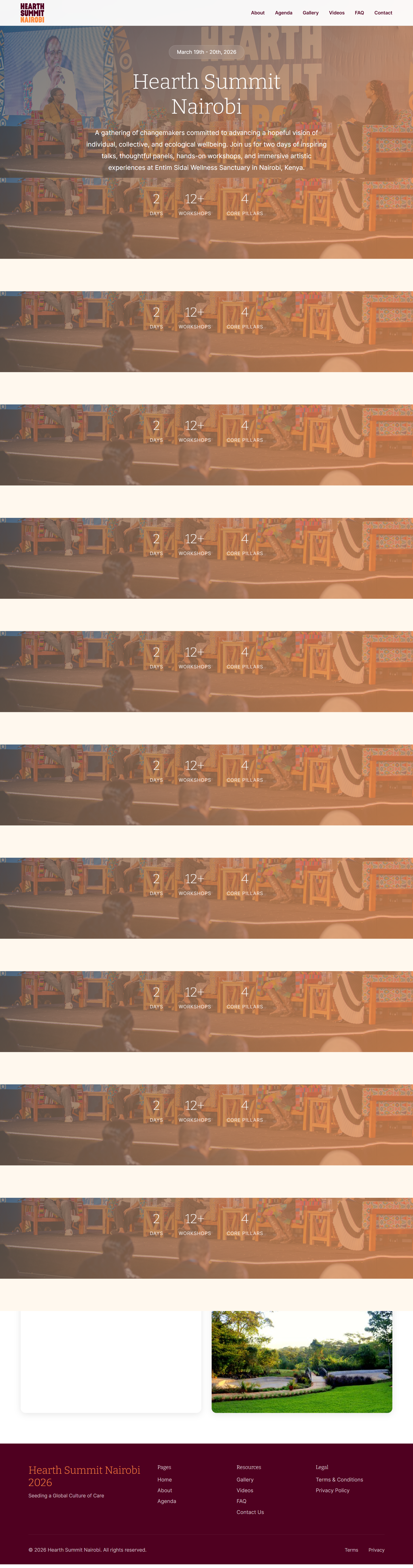 Hearth Summit Event Website