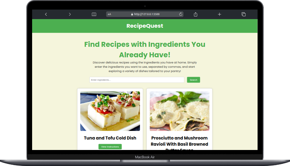 Recipe app